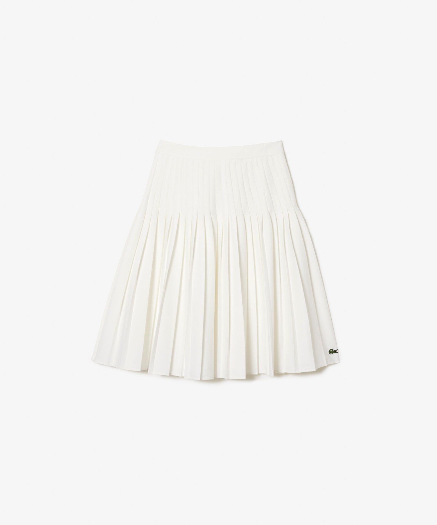 【未使用】Lacoste ホワイト プリーツミニスカート（XS） セール】 ミッドサイツイルテニス ミニスカート / プリーツ