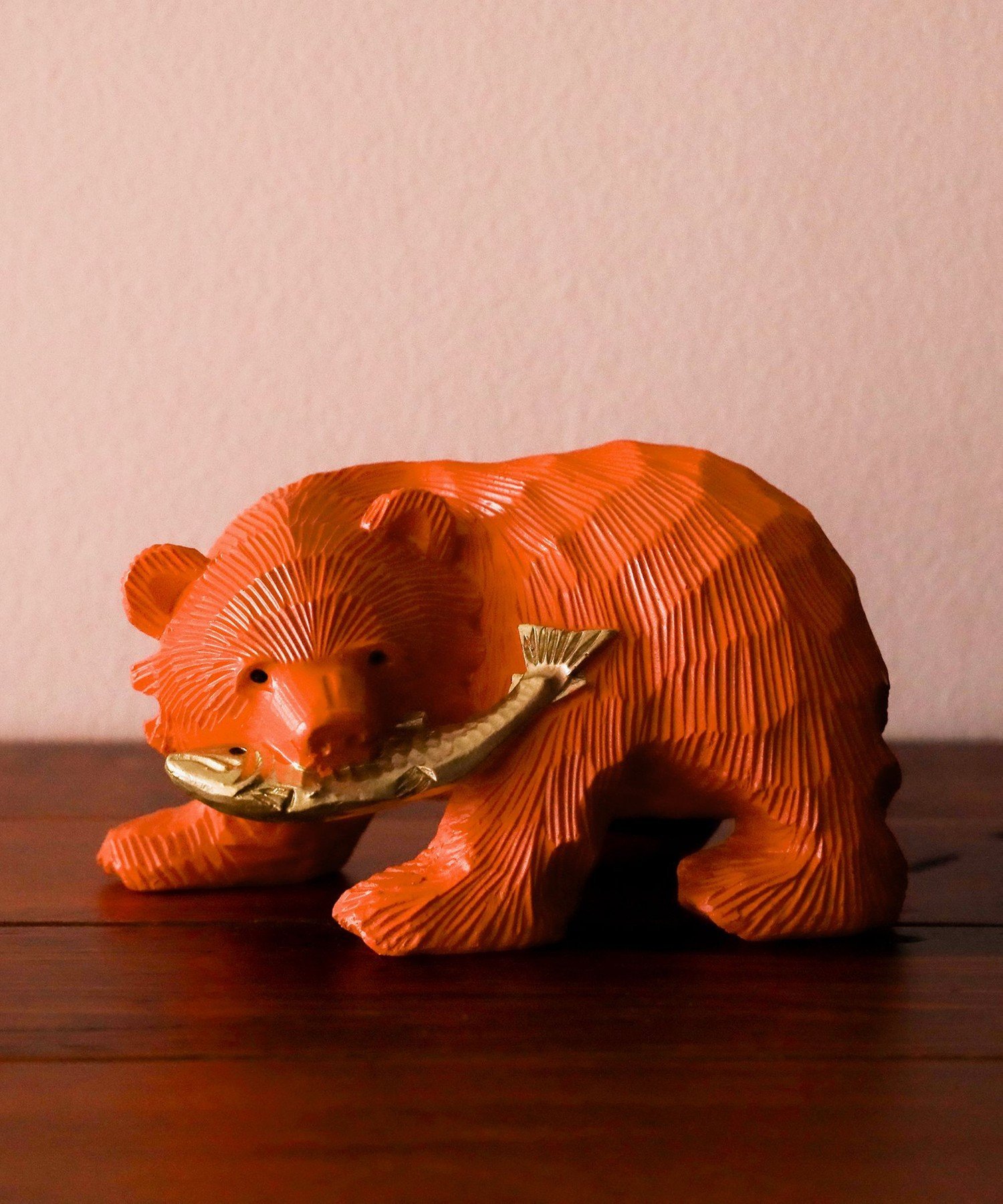 楽天市場】BEAMS JAPAN 【別注】鮭熊 貯金箱 橙 ビームス ジャパン