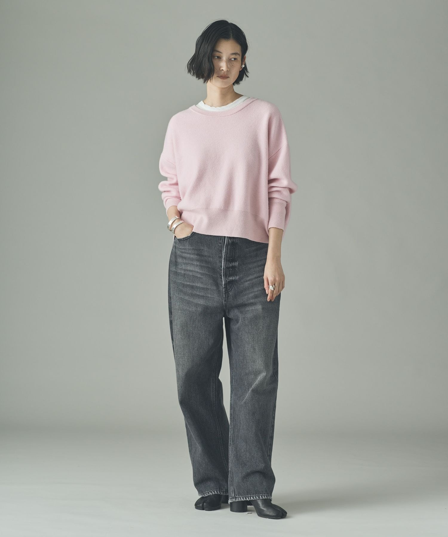パンツ &RC Curensology 38 Curensology ＜&RC＞ワイドルーズデニムパンツ カレンソロジー パンツ