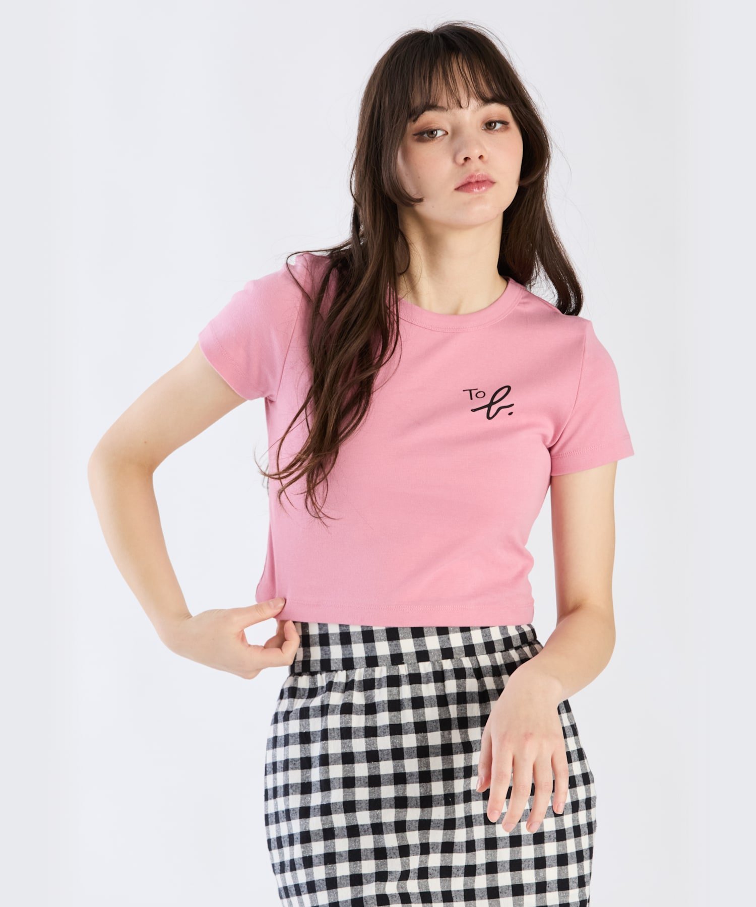 楽天市場】ミニロゴカラーTシャツ To b. by agnes b. アニエスベー