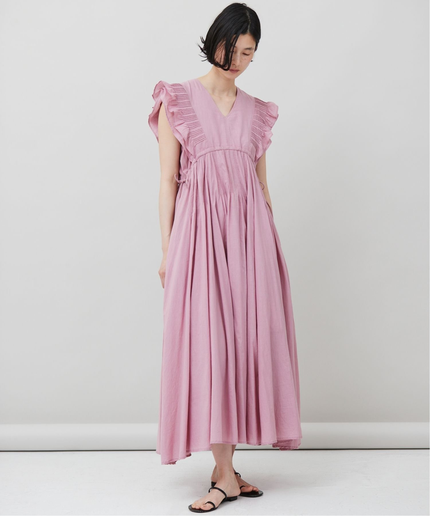 SALE／20%OFF】Curensology コットンピンタックワンピース カレン