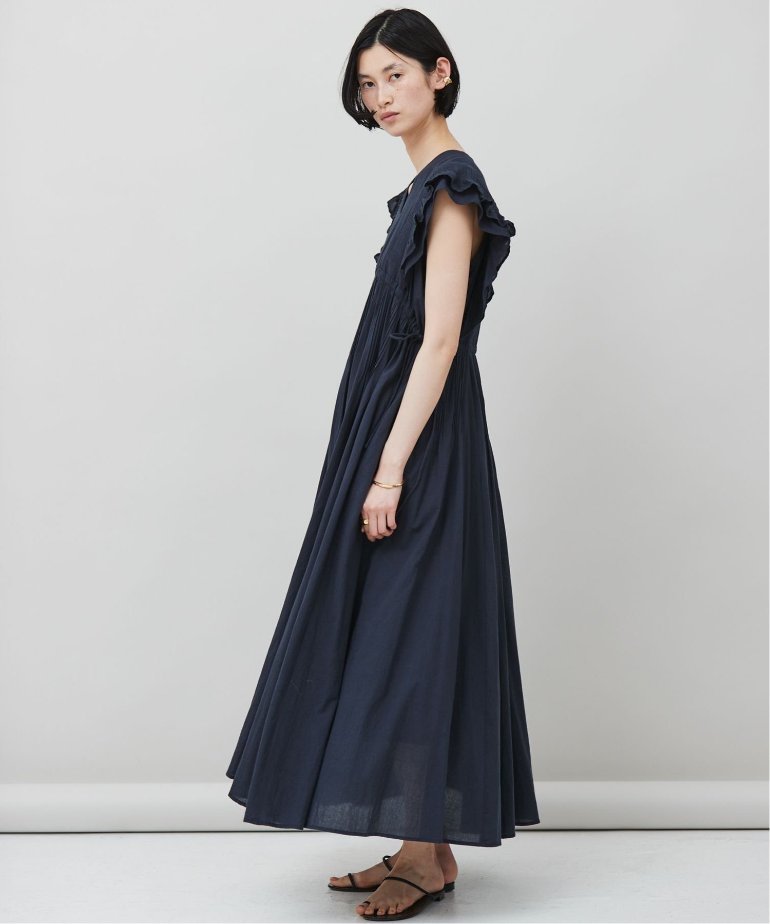 SALE／20%OFF】Curensology コットンピンタックワンピース カレン  