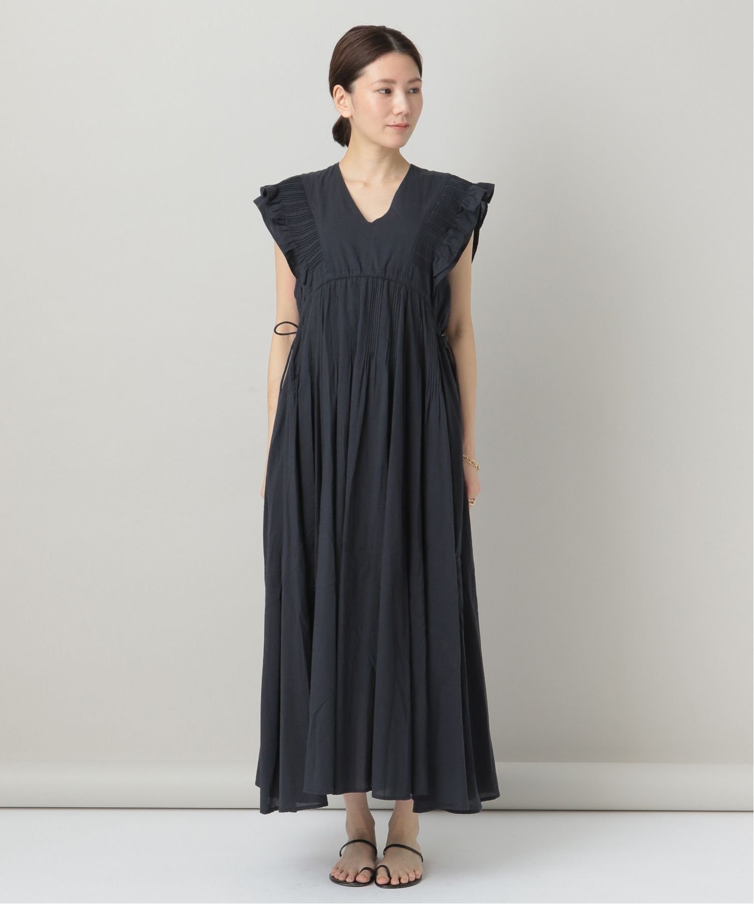SALE／20%OFF】Curensology コットンピンタックワンピース カレン