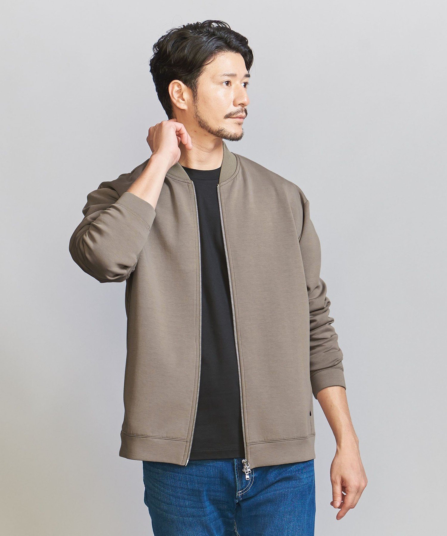 新品☆ MUVEIL ビジュータフタロングブルゾン/ユナイテッドアローズ、イエナ 新品☆ MUVEIL ビジュータフタロングブルゾン/ユナイテッド