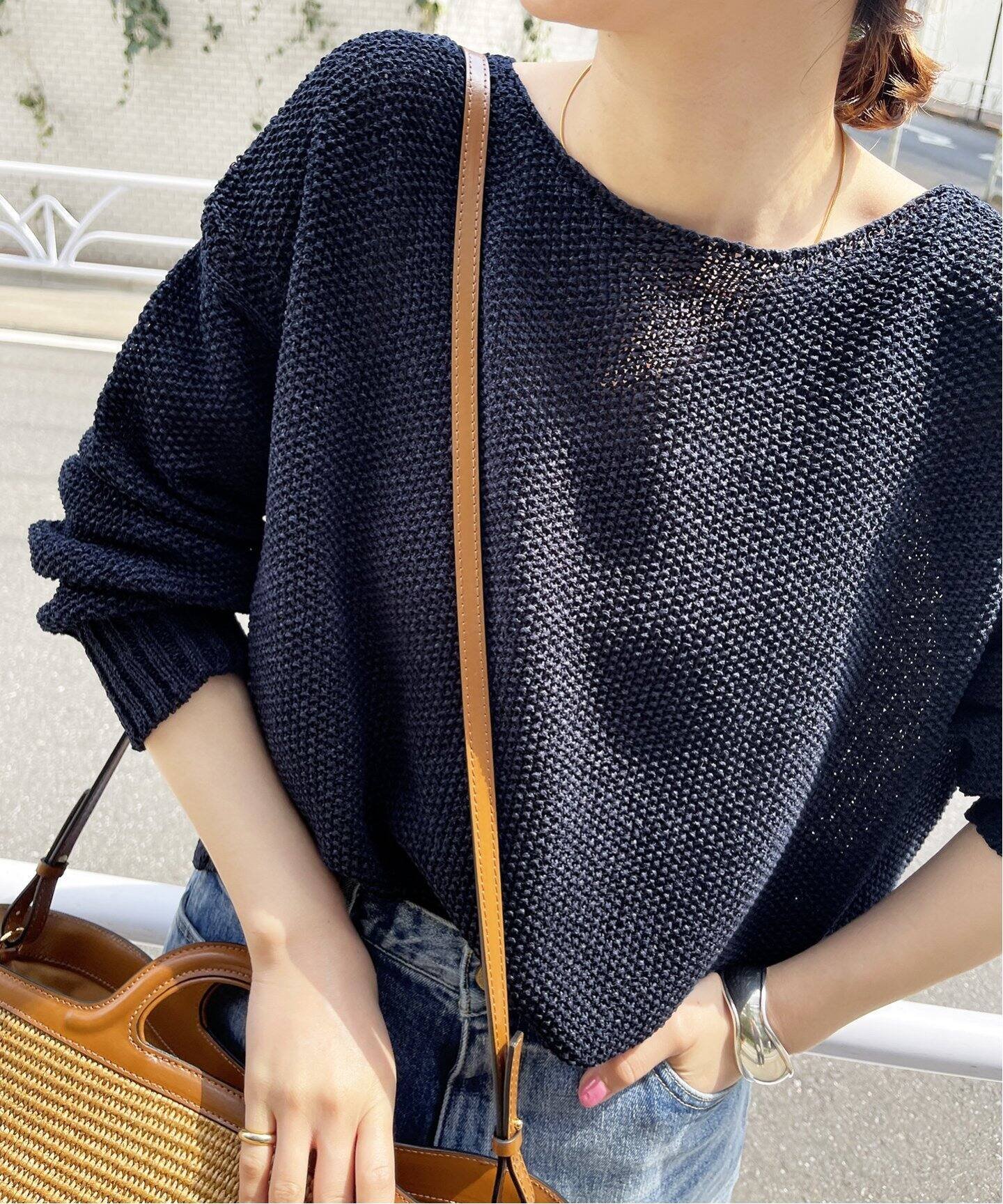 Spick & Span ≪追加≫ペーパーヤーン 2Way プルオーバー