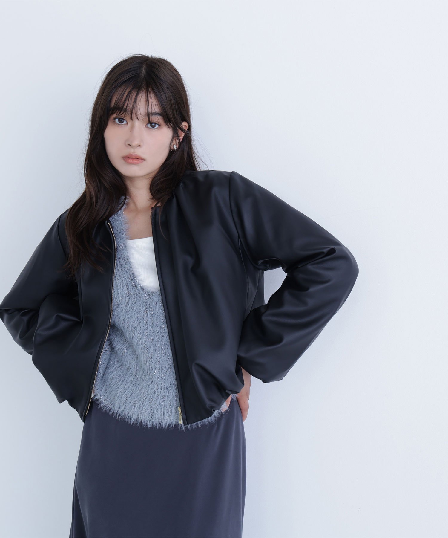 楽天市場】【SALE／30%OFF】ダンボールドッキングペプラムブルゾン