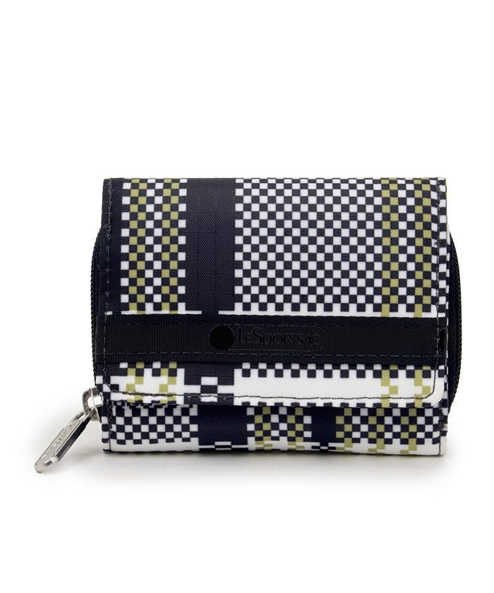 【新品】LeSportsac　コンパクトジップウォレット　フレッシュライム レスポートサック LeSportsac COMPACT ZIP WALLET （フレッシュ