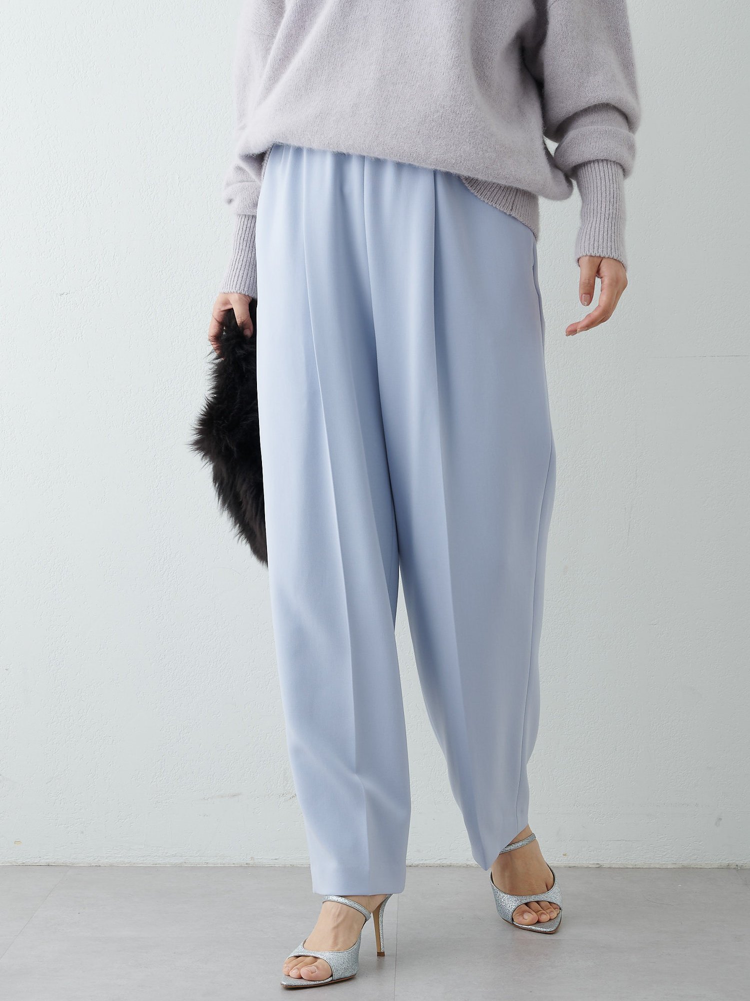 SALE／60%OFF】Whim Gazette ダブルクロスEASY パンツ ウィム ガゼット