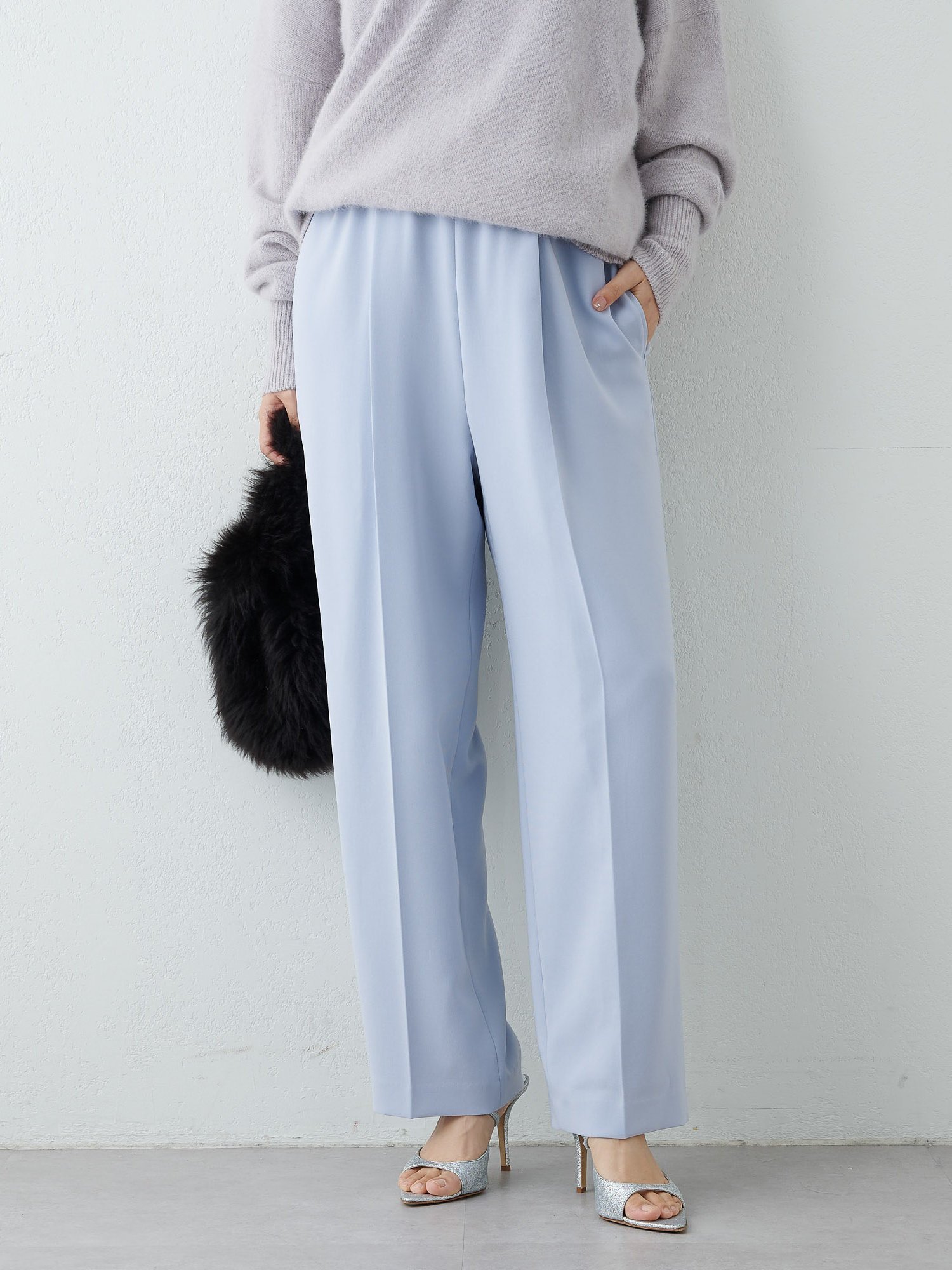 SALE／60%OFF】Whim Gazette ダブルクロスEASY パンツ ウィム ガゼット