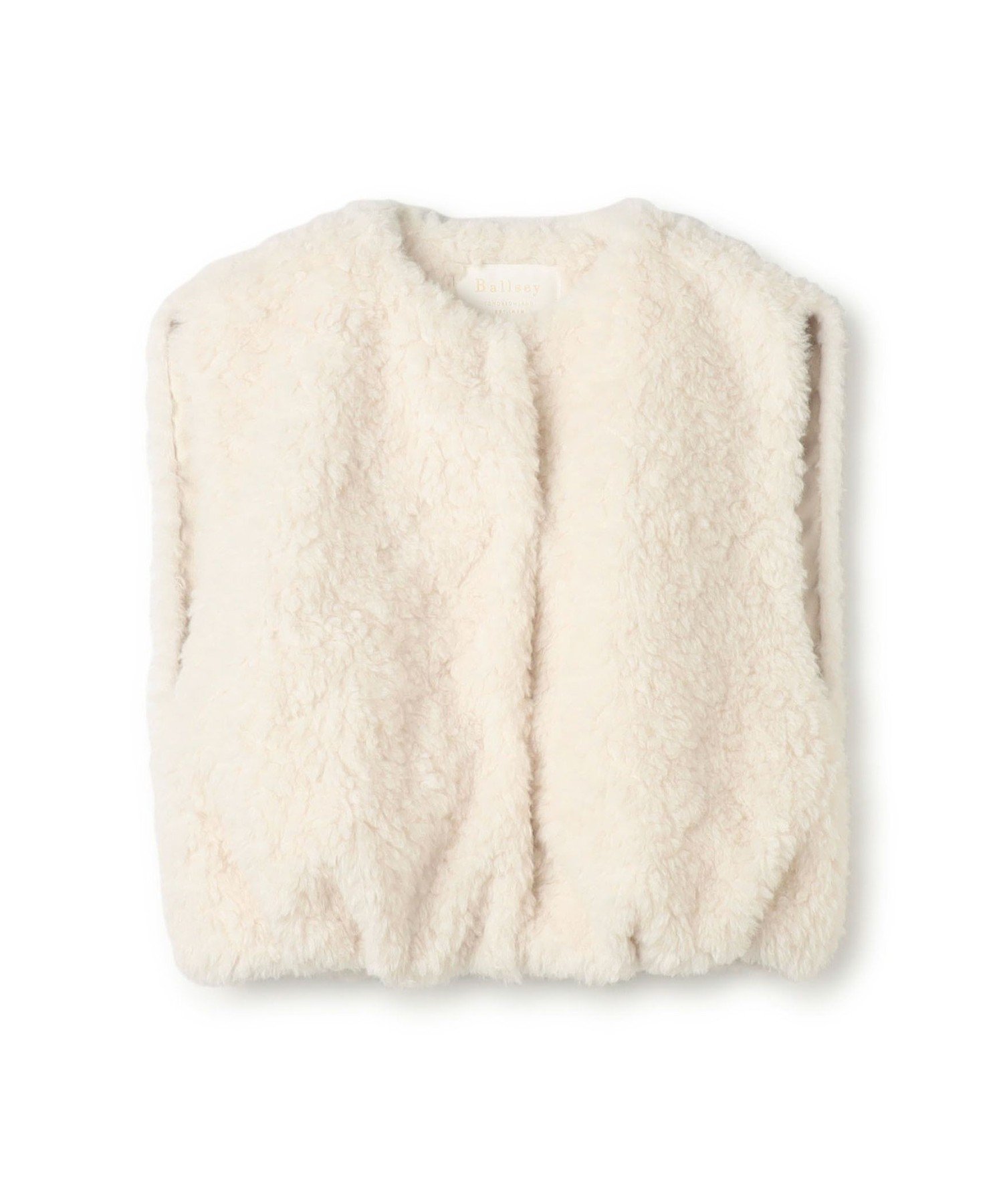 SALE／40%OFF】Ballsey ランダムファー ショートベスト