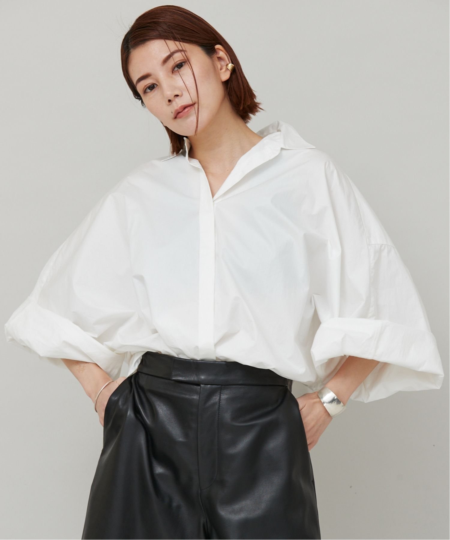 Curensology ドルマンスリーブシャツ カレンソロジー トップス シャツ  