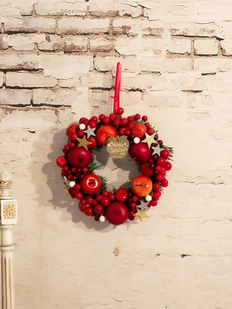 Afternoon Tea LIVING クリスマスリースM アフタヌーンティー