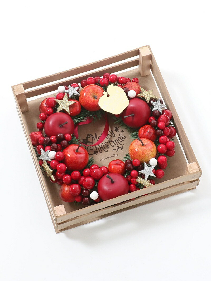 Afternoon Tea LIVING クリスマスリースM アフタヌーンティー