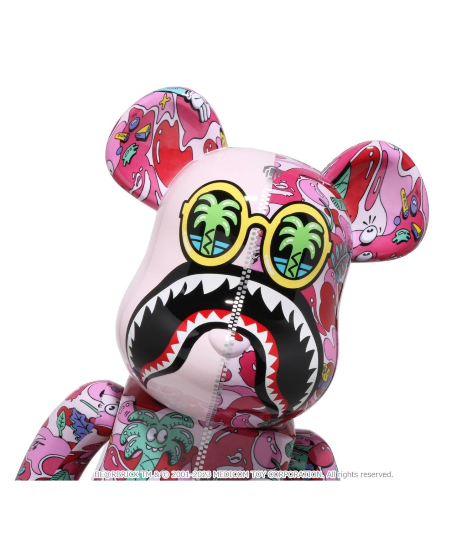 A BATHING APE BAPE X STEVEN HARRINGTON 】SHARK BE@RBRICK 1000% ア