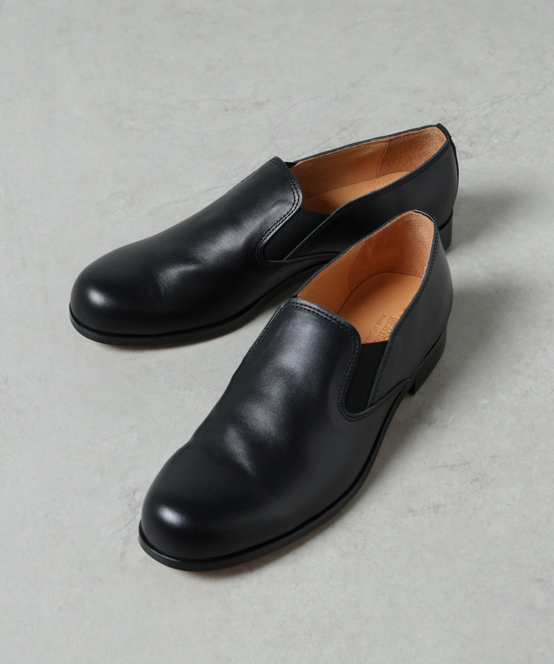 ADAM ET ROPE レザーシューズローファー綺麗め革靴スリッポン ADAM ET ROPE'】 アダムエロペ レザースリッポンお気に入り