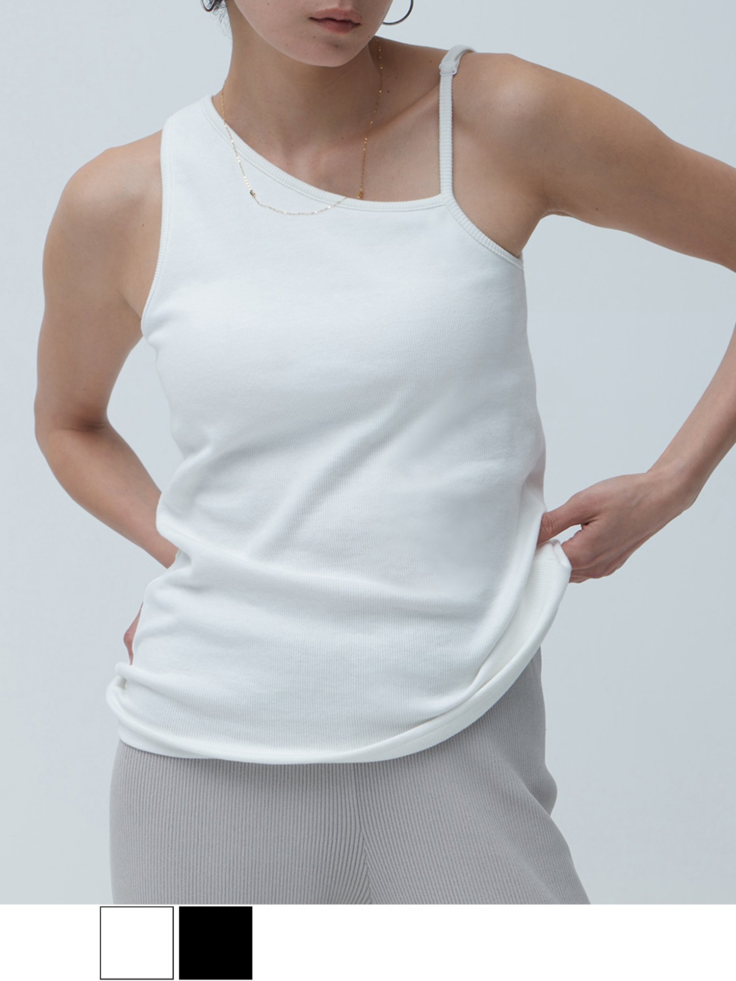 ANCELLM タンクトップ　ノースリーブ 楽天市場】ANCELLM/アンセルム/DAMAGE WAFFLE CREW TANK TOP
