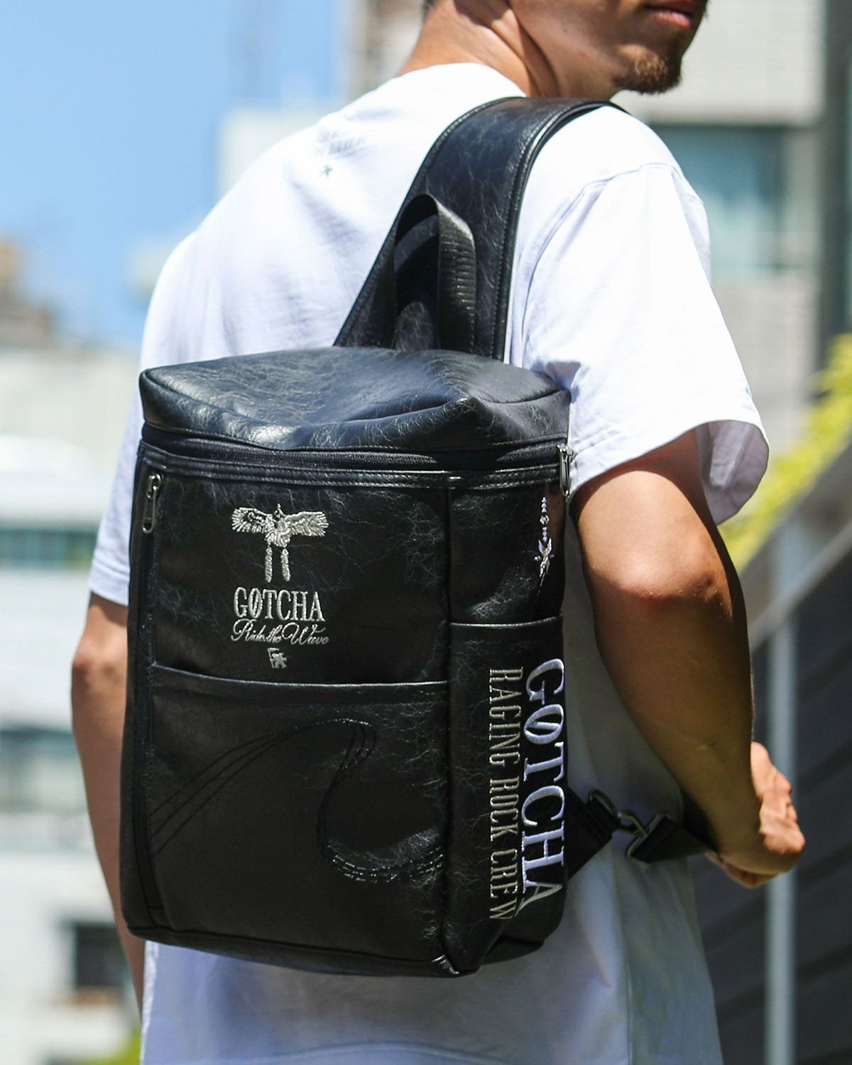 GOTCHA 、キャップとウエストポーチ 楽天市場】GOTCHA （ガッチャ） PU ボディバッグ サーフ : ピート楽天