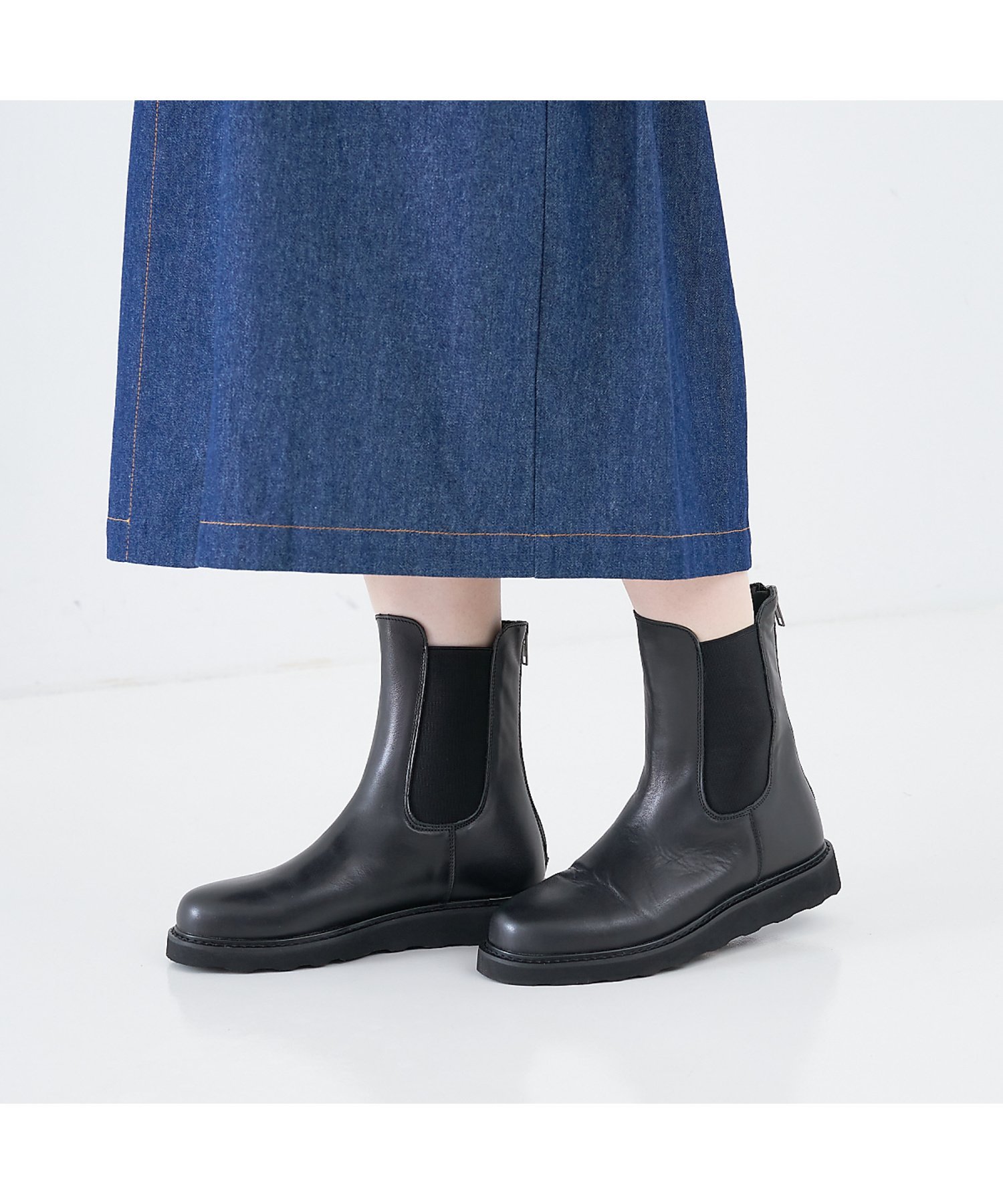 楽天市場】VINILO (ヴィニーロ) サイドゴア ブーツ バックジップ