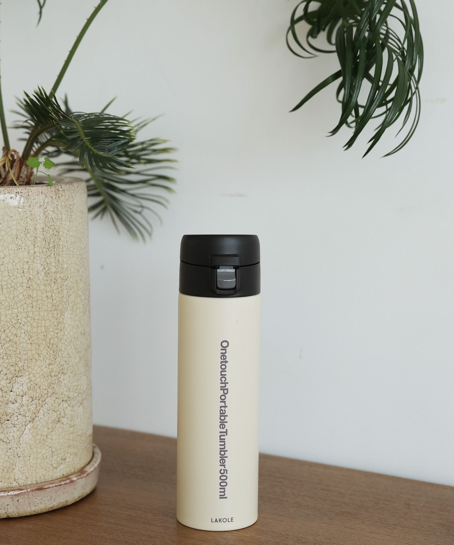 弁当箱・水筒 LAKOLE Onetouch Portable Tumbler 500ml LAKOLE｜ワンタッチポータブルタンブラー[500ml] | Rakuten