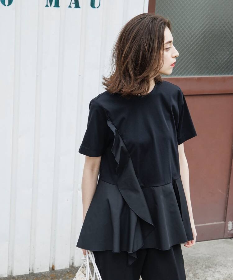 「Pippi☺︎‬即購入OK‪‪☺︎‬」 SALE／70%OFF】OPAQUE.CLIP シルケットコットン フハク切替
