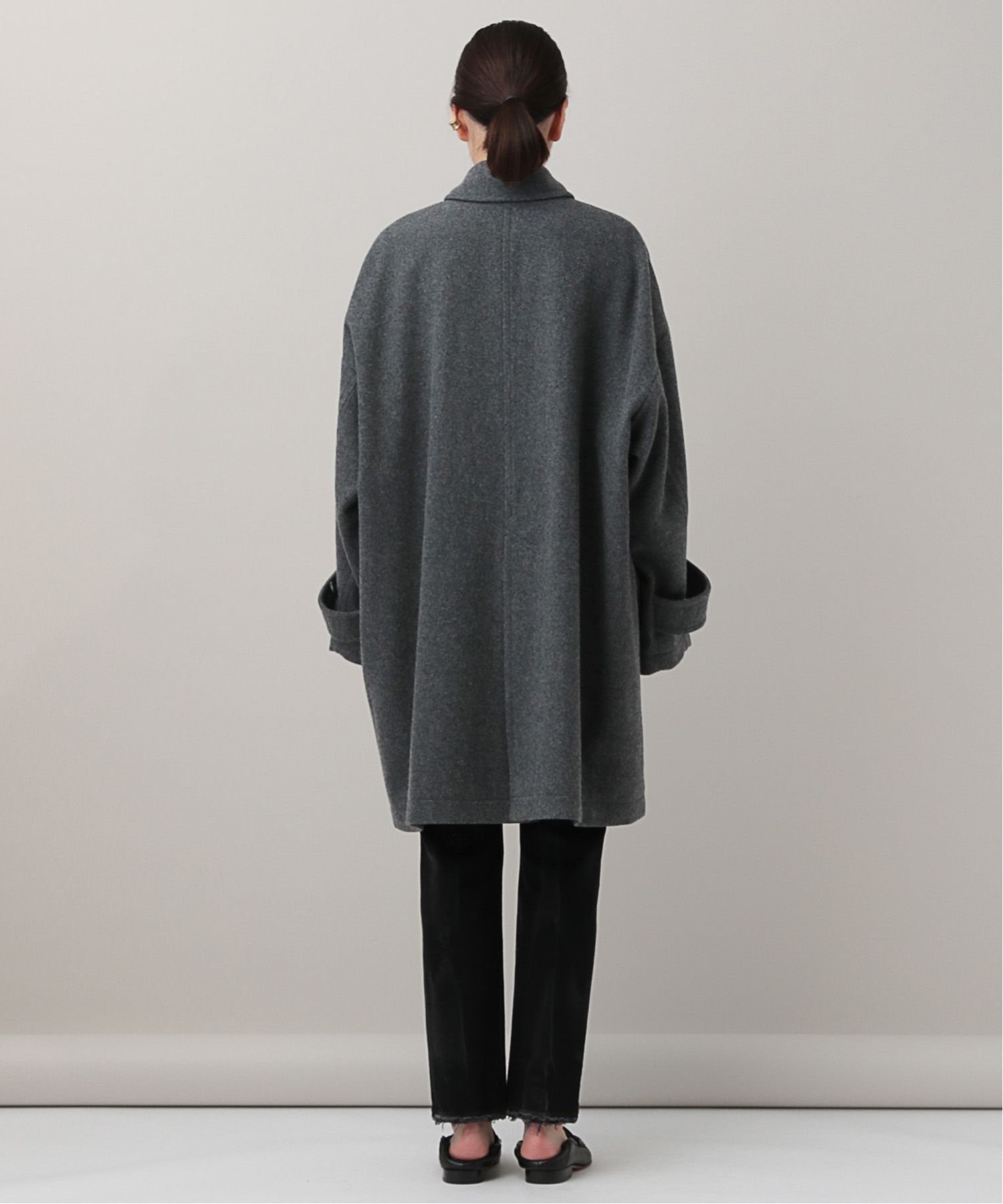 SALE／20%OFF】Curensology メルトンステンカラーコート カレン 