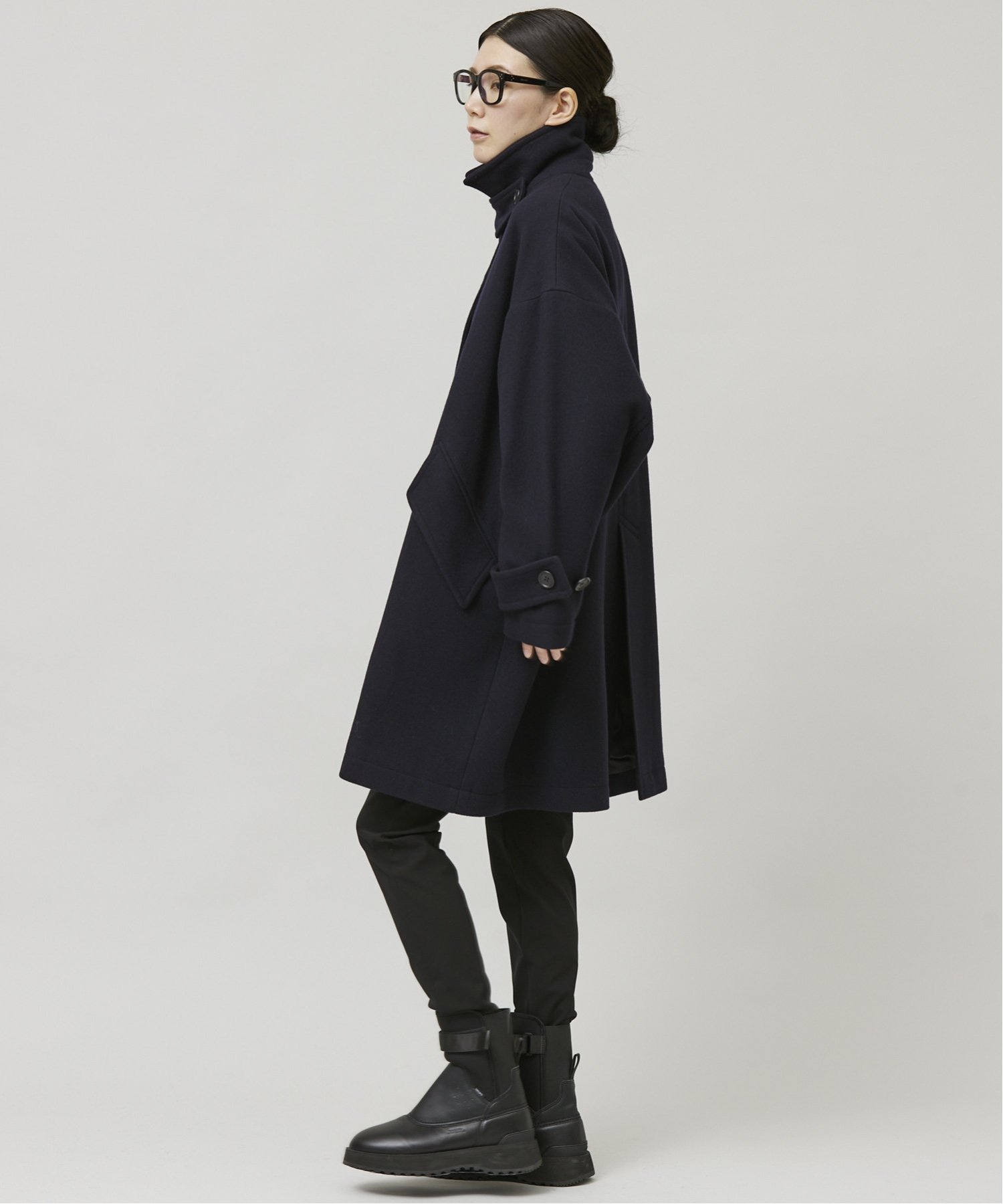 SALE／20%OFF】Curensology メルトンステンカラーコート カレン