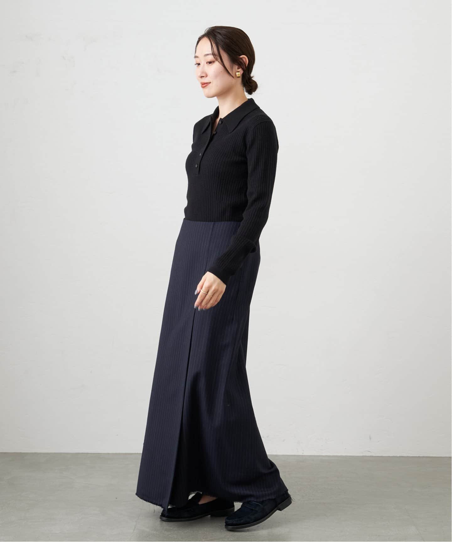 SALE／30%OFF】IENA CASHWOOL ニットポロシャツ イエナ トップス 