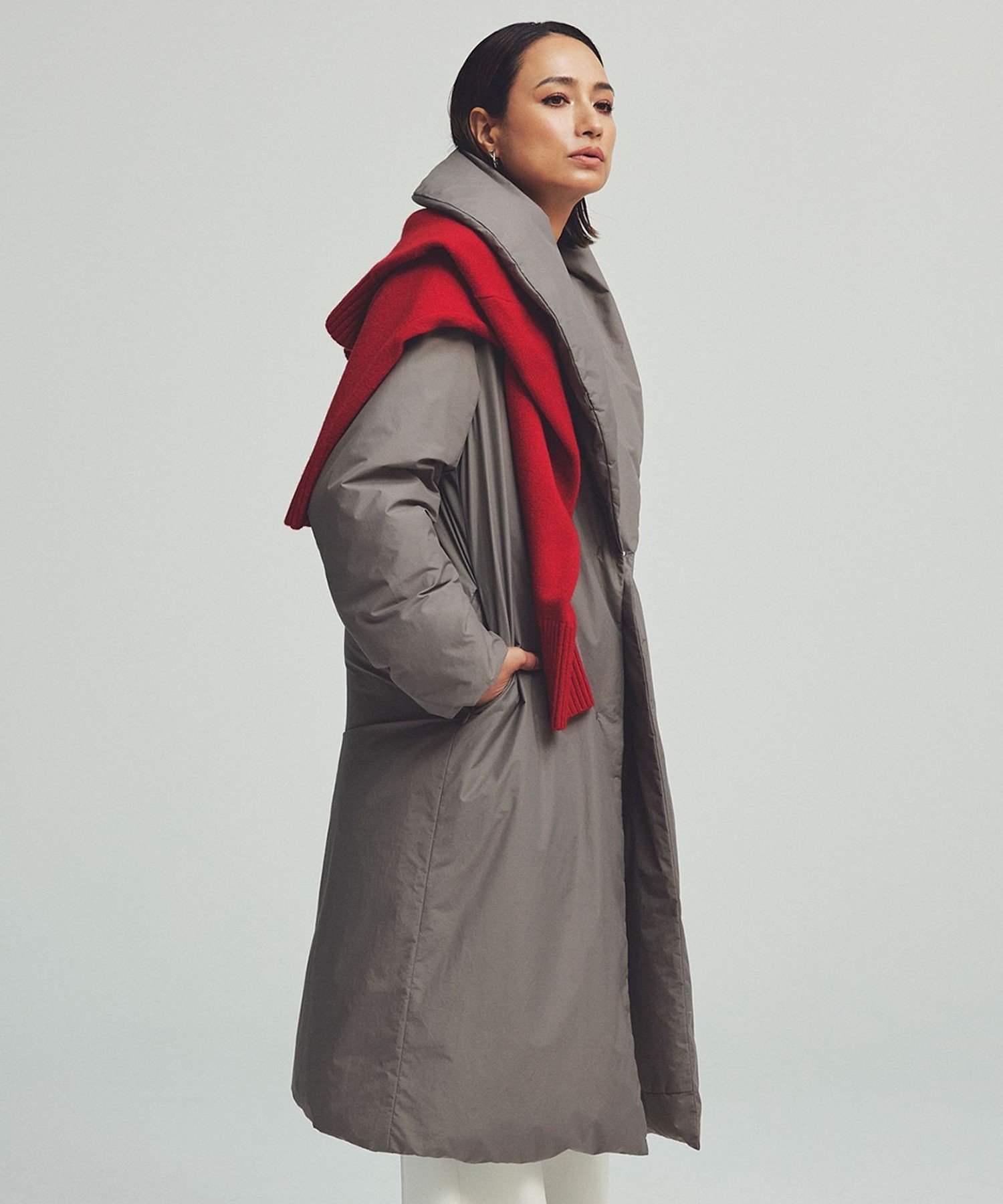 楽天市場】ADSダウン ショールカラーコート ICB アイシービー