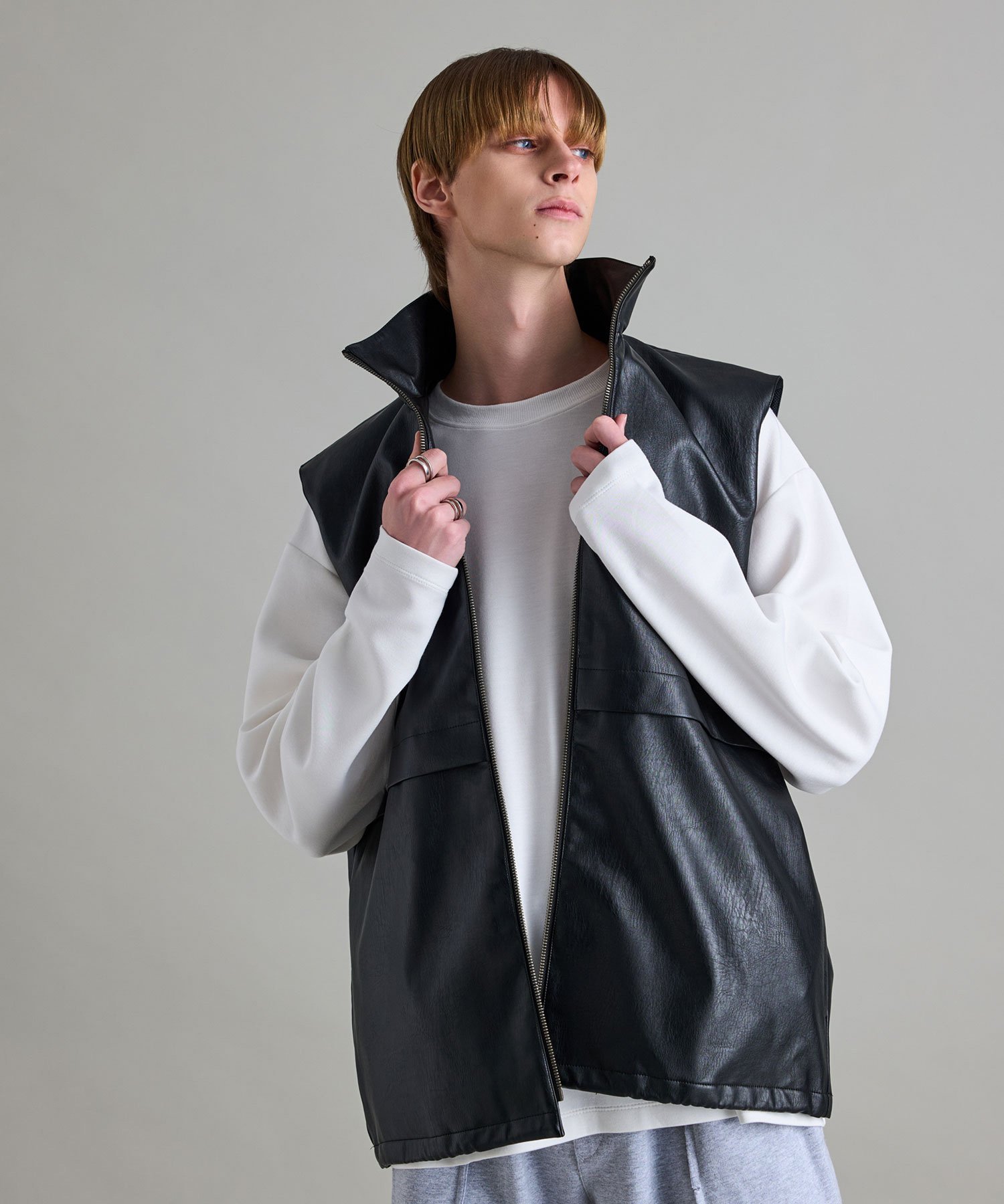 楽天市場】Sheglitシェグリット Restraint レザーベストSH858080