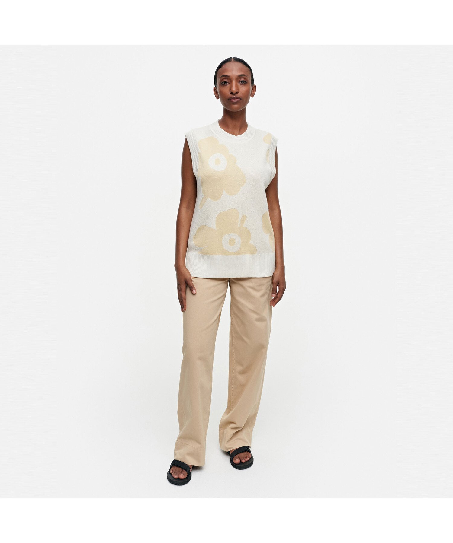 SALE／40%OFF】Marimekko Anissa Juhla Unikko ニットベスト 
