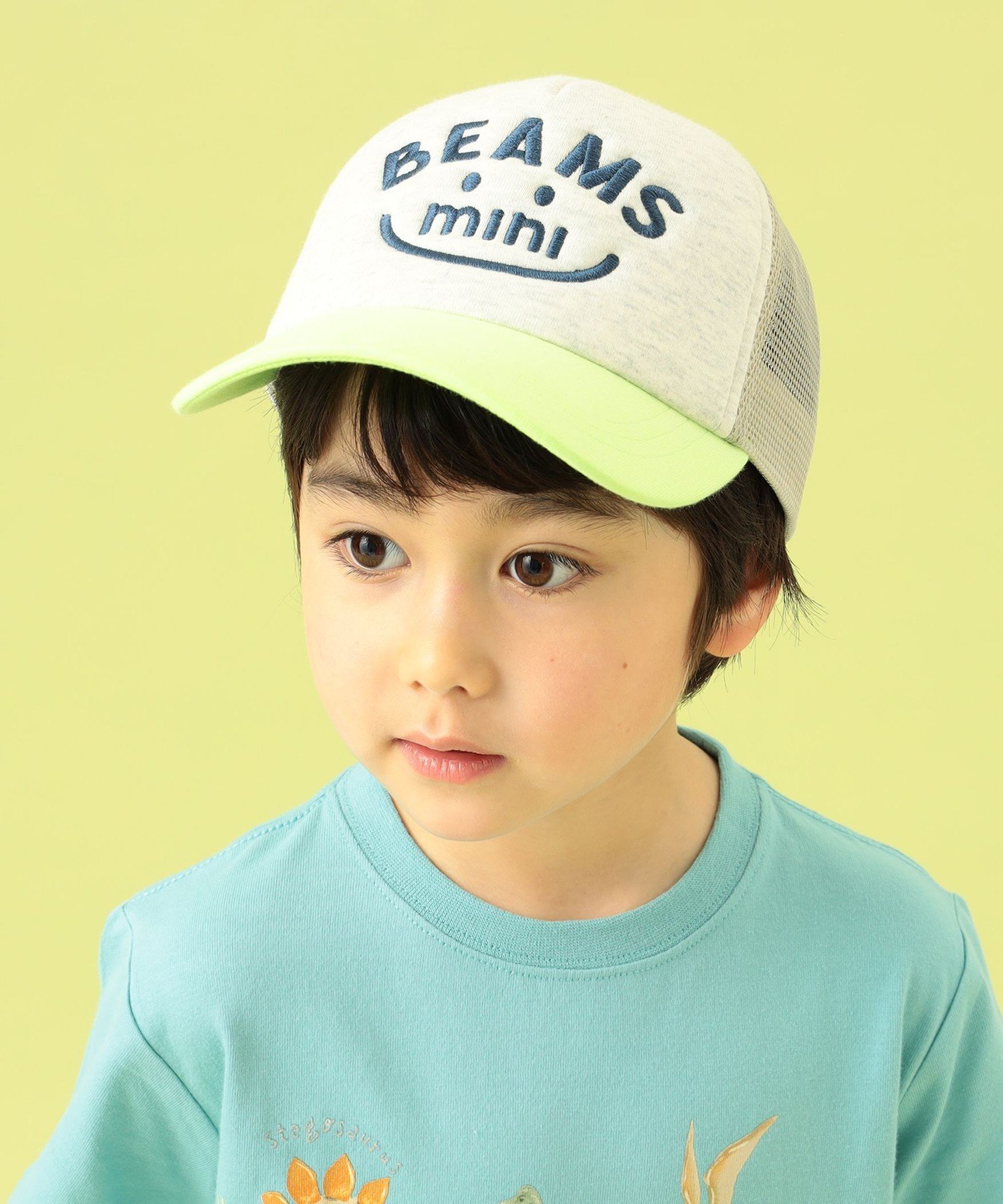 BEAMS mini BEAMS mini / スマイル メッシュ キャップ 23 ビームス