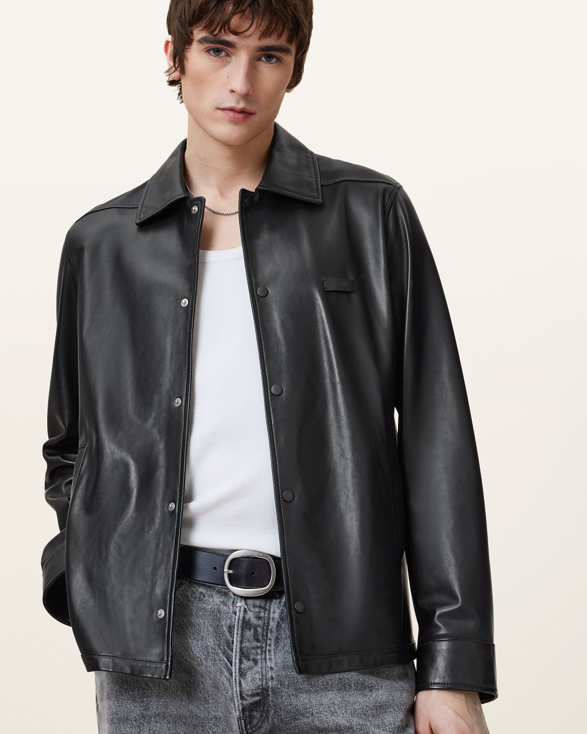 【新品】ALLSAINTS EROL JACKET レザージャケット 楽天市場】ALLSAINTS (M)EROL JACKET オールセインツ ジャケット