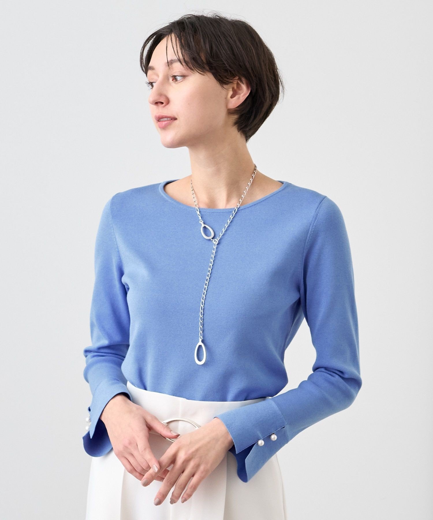 楽天市場】【SALE／50%OFF】ウールシルクリブフロンタブル プル