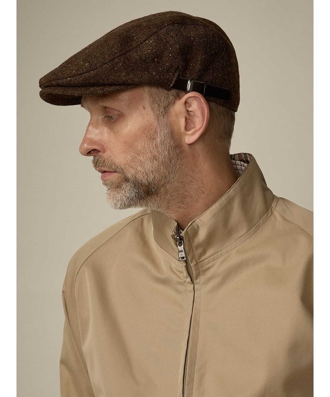英国製 Aquascutum メインライン クラブチェック キャスケットキャップ クラブチェックキャップ