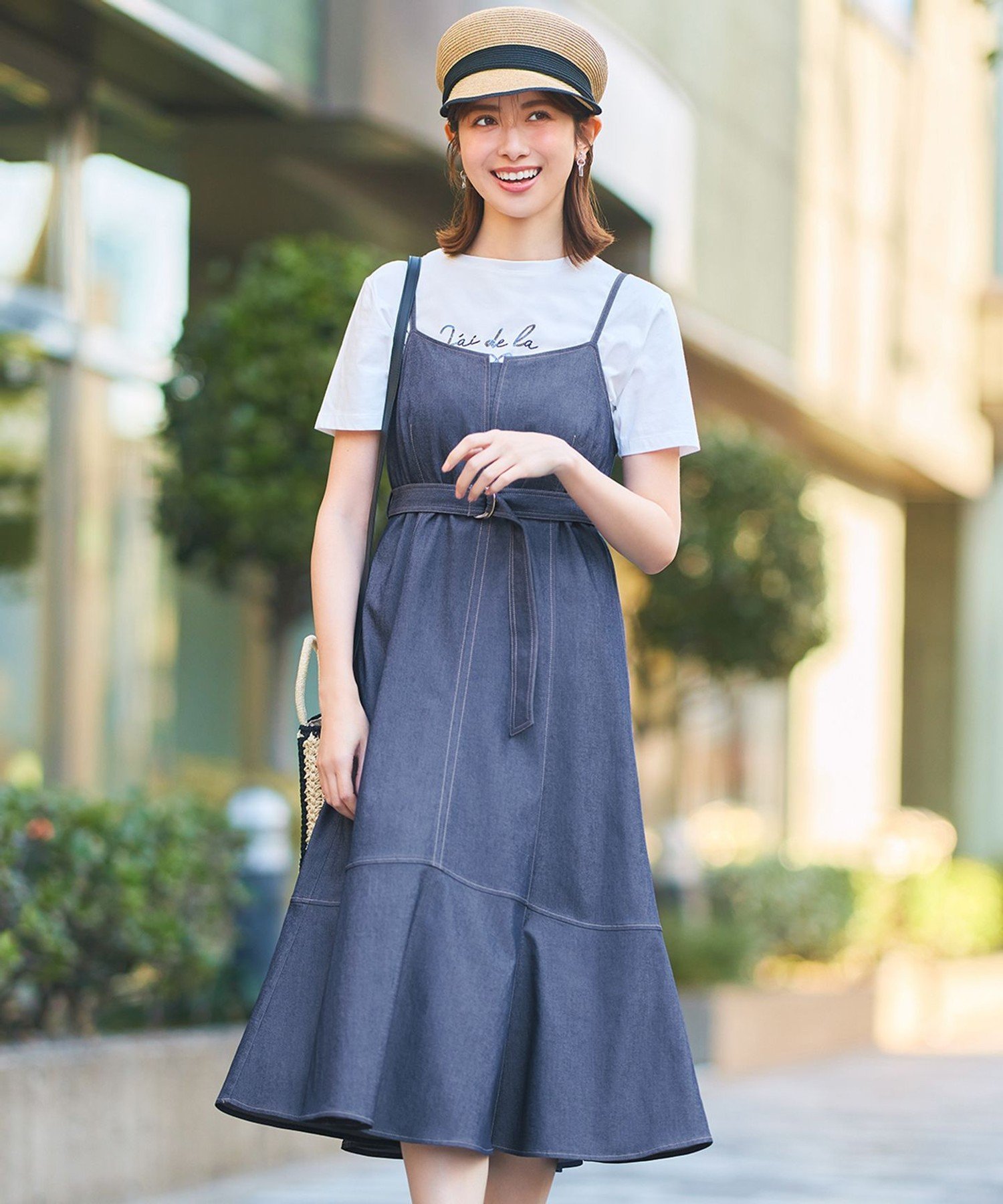 楽天市場】【SALE／30%OFF】【洗える】ライトデニムライクシャンブレー