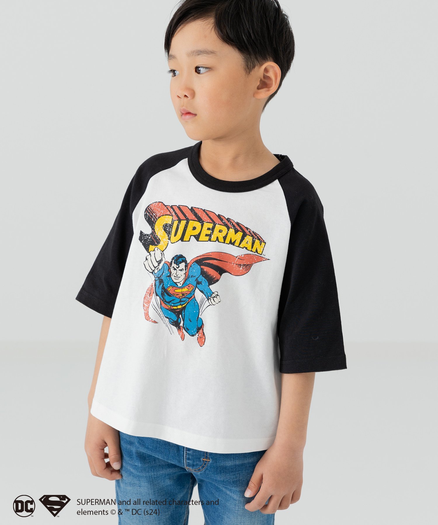 【SALE／43%OFF】chil2 ＜スーパーマン＞半袖Tシャツ チルツー トップス カットソー・Tシャツ ホワイト画像