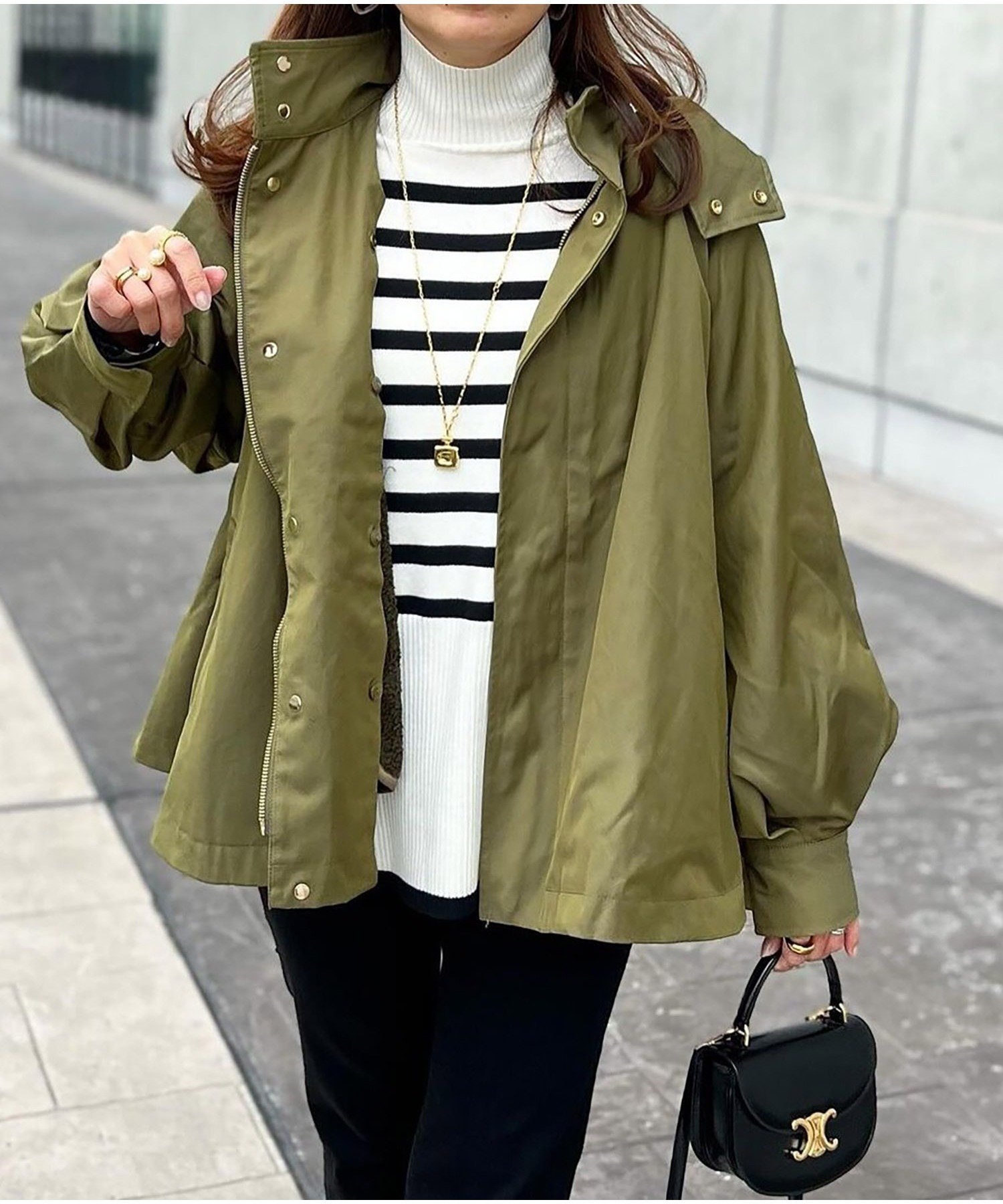 SALE／30%OFF】Emma Taylor 3WAYフレアーマウンテンパーカー スタイル