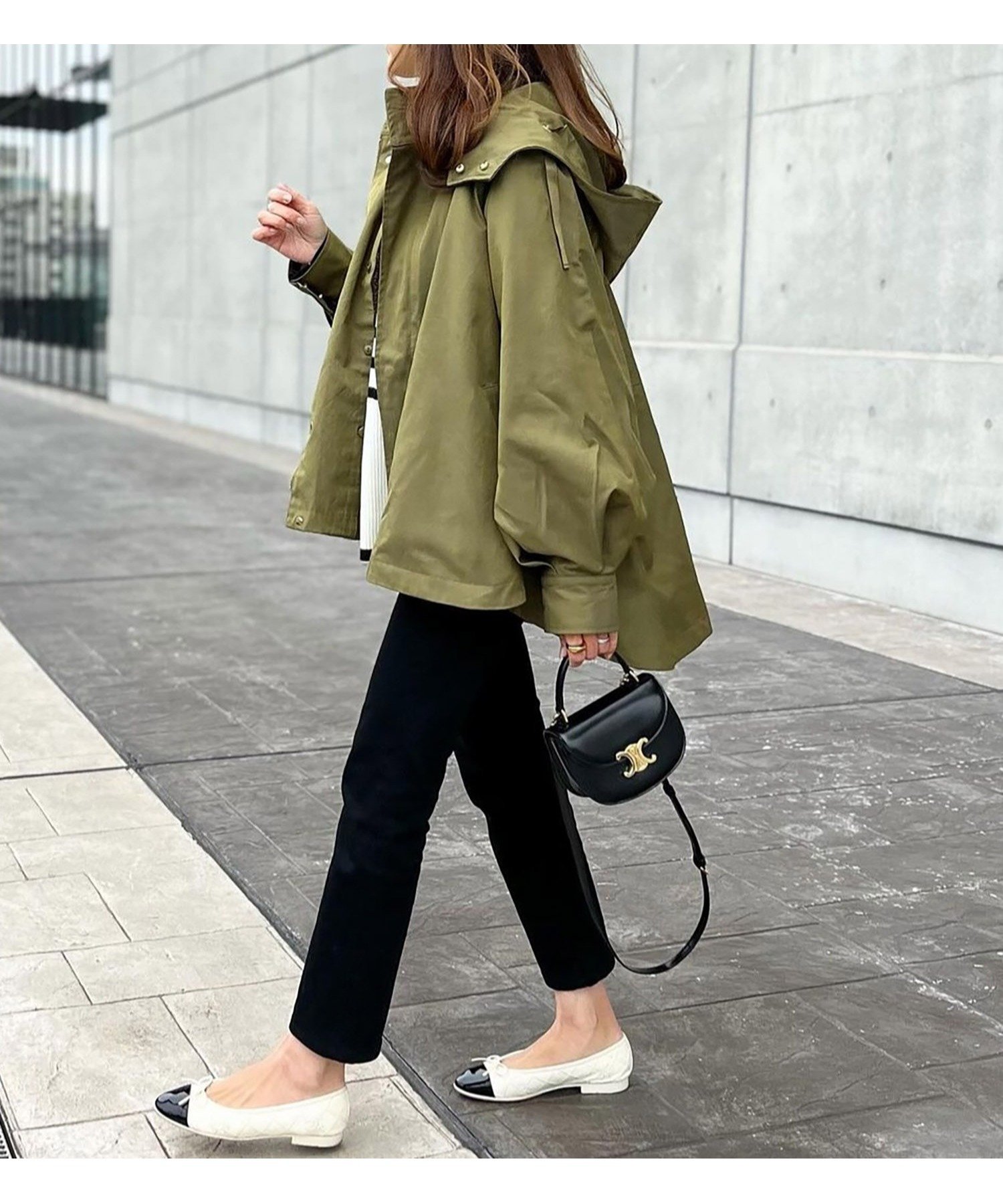 3WAYフレアーマウンテンパーカー　アウター　キャメル　フリーサイズ 3WAYフレアーマウンテンパーカー Emma Taylor│STYLEDOOR スタイルドア