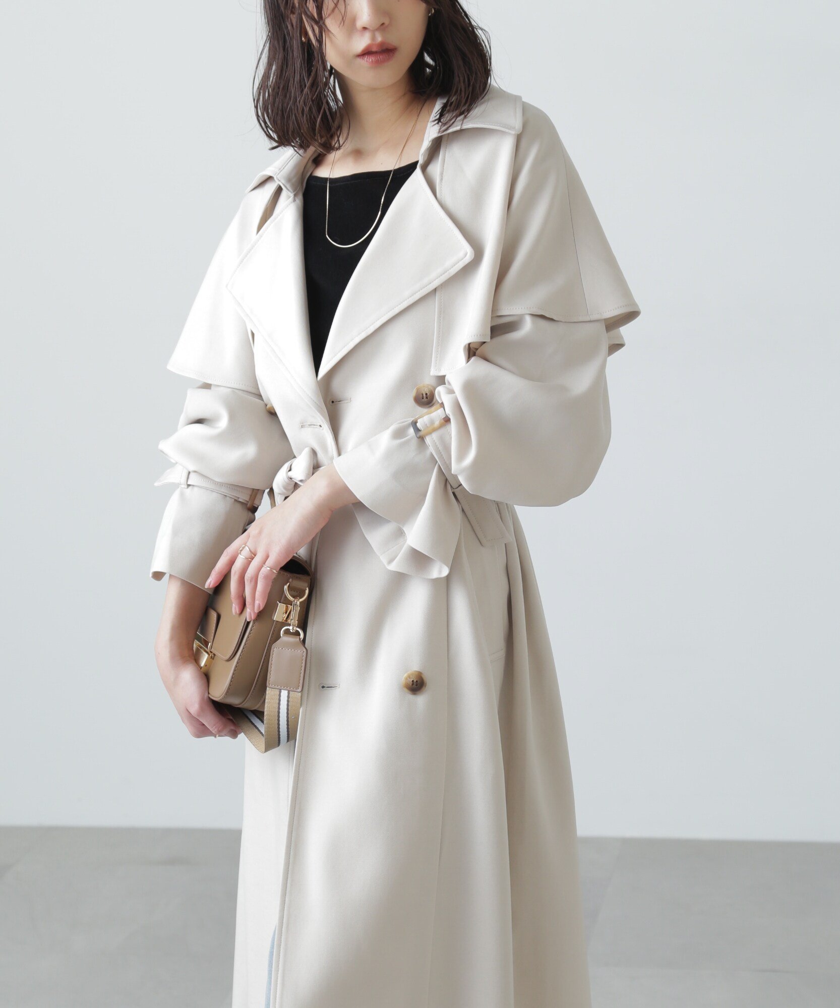 楽天市場】【SALE／60%OFF】LOOSE DRAPE トレンチコート MOUSSY