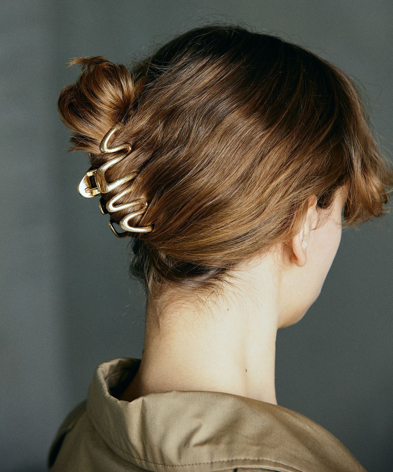GOLDY ウェイビー メタル バンス ゴールディ ヘアアクセサリー