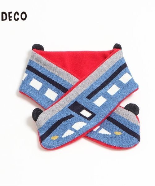 楽天市場】(KP)KPDECO(ケーピーデコ)電車モチーフマフラー(S～M