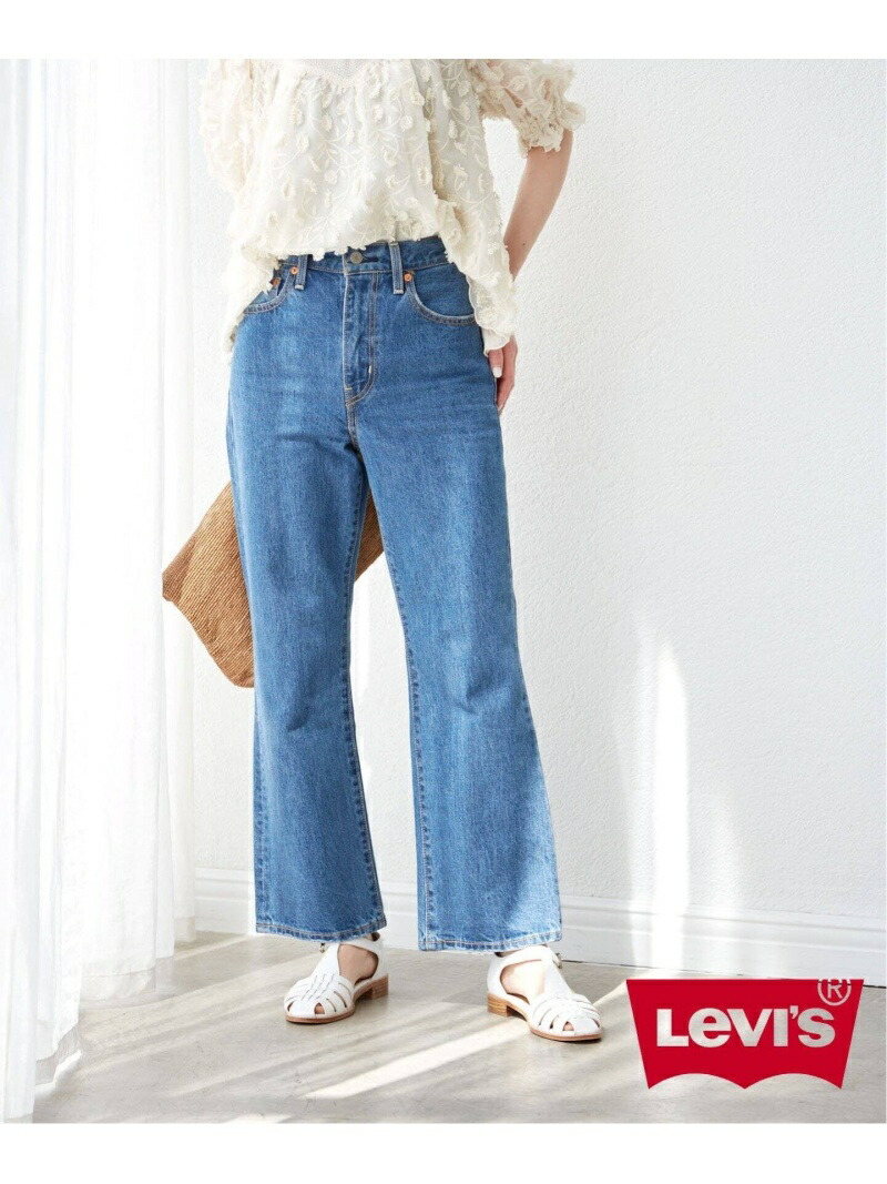 SLOBE IENAxLevis 別注MATH CLUB FLAREデニム SLOBE IENA 【Levi's/リーバイス】SLOBE別注MATH CLUB FLAREデニム