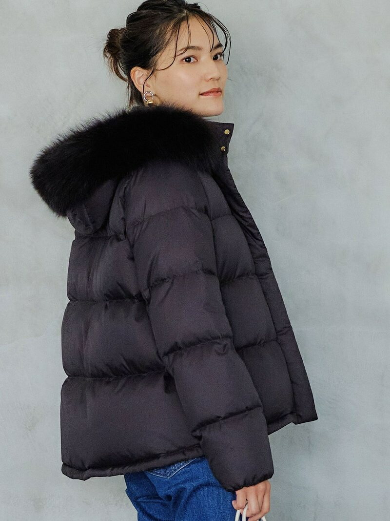 SALE／50%OFF】UNITED ARROWS green label relaxing ファー フード