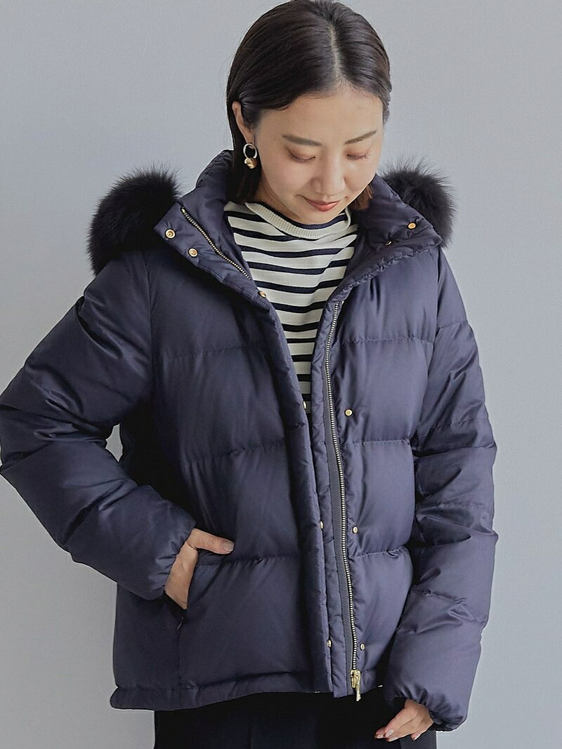 SALE／50%OFF】UNITED ARROWS green label relaxing ファー フード 