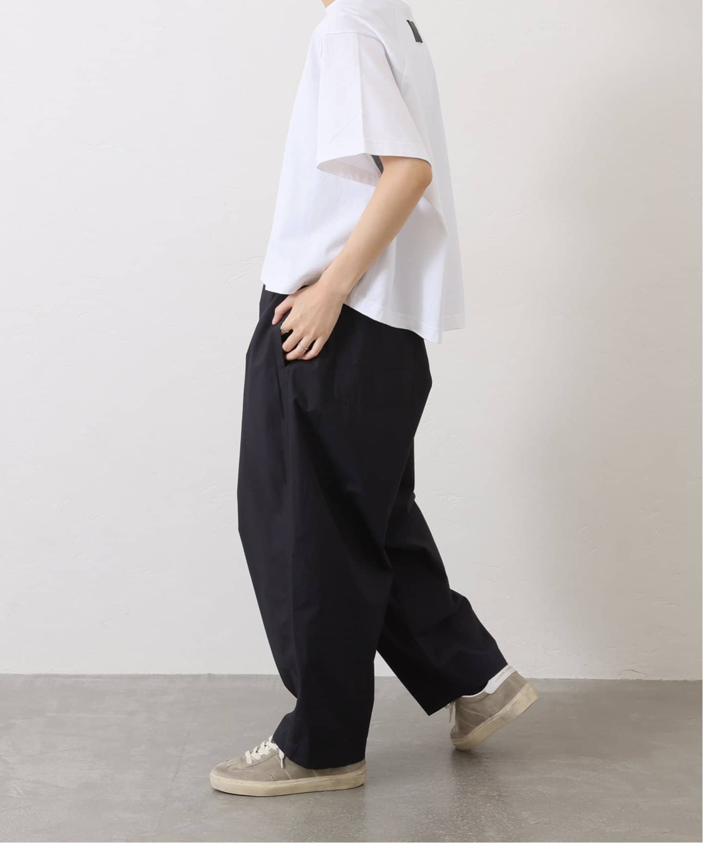 SALE／30%OFF】journal standard luxe タイプクロス タックパンツ
