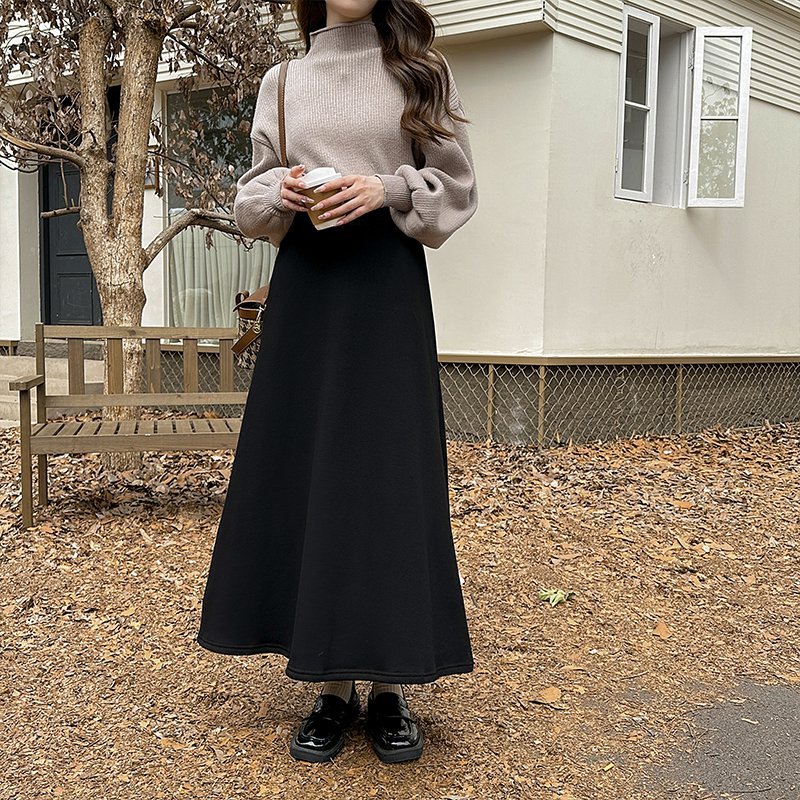 SALE／50%OFF】Mila Owen ウール混スタンドカラーリバーケープコート