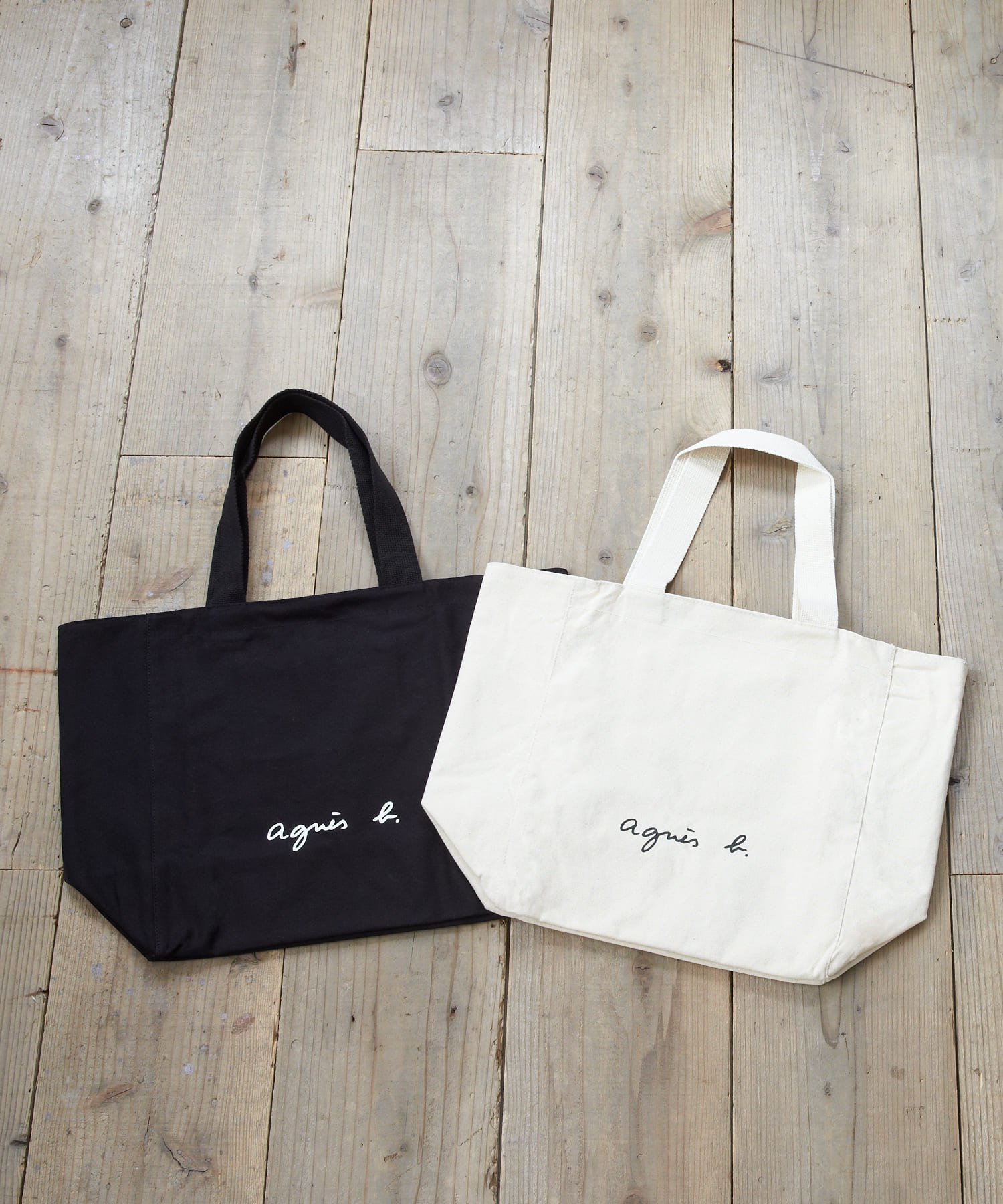 agnes b. VOYAGE WEB限定 ロゴトートバッグ (GO03-01) アニエスベー 