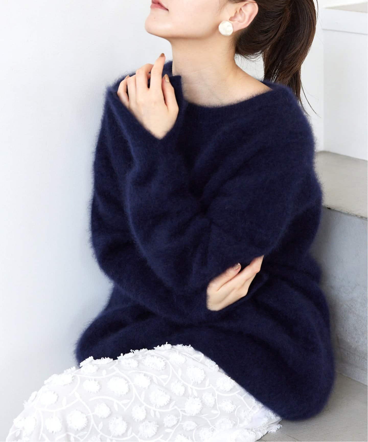SALE/30%OFF】IENA fluffyファープルオーバー イエナ トップス ニット SALE/30%OFF】IENA fluffyファープルオーバー イエナ トップス ニット