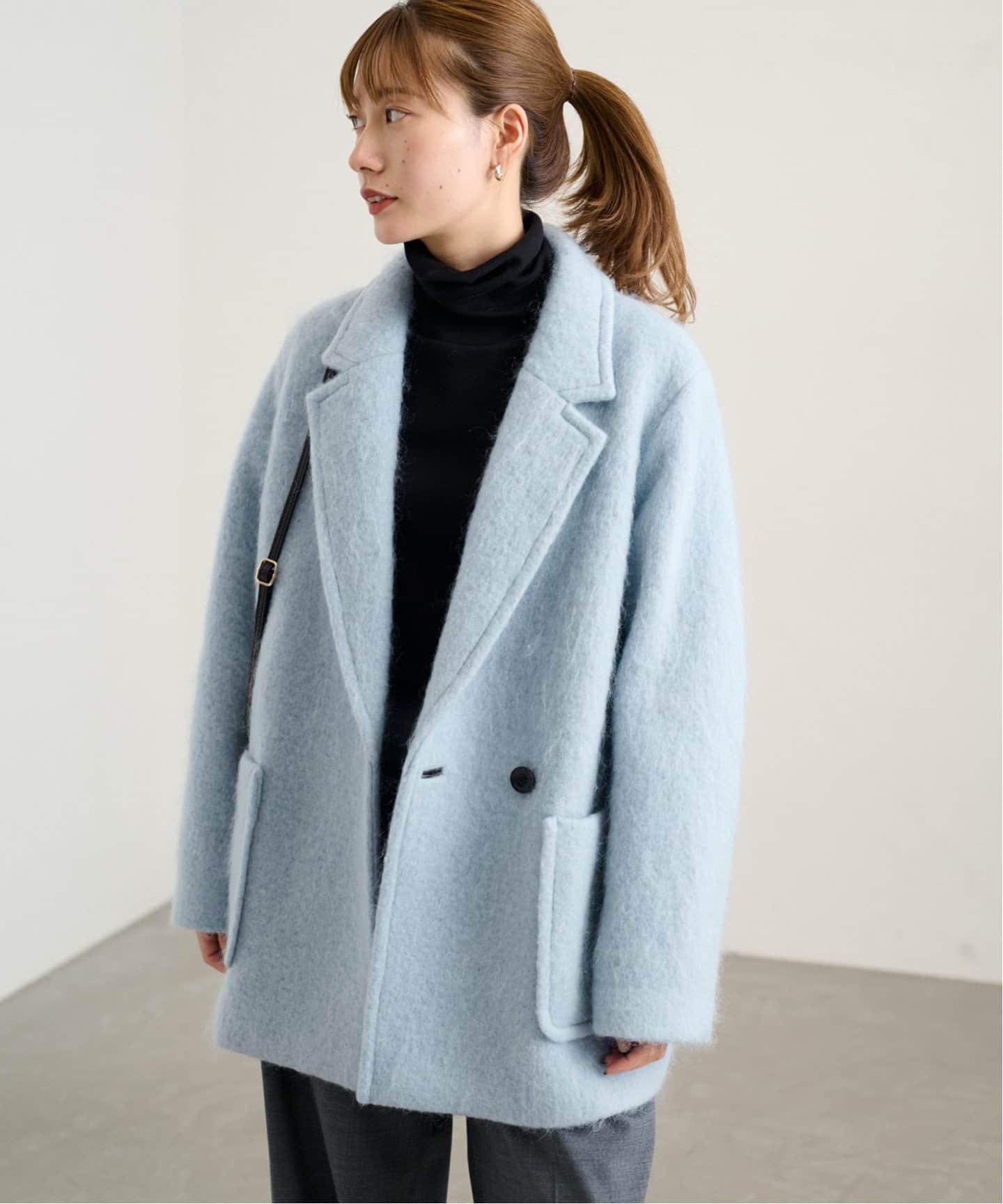 SALE／30%OFF】FRAMeWORK モヘヤシャギーテーラードコート フレーム  