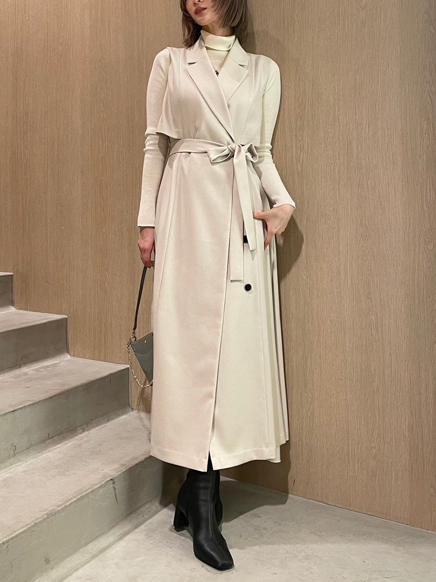 SALE／40%OFF】FRAY I.D ラペルテーラードワンピース フレイ